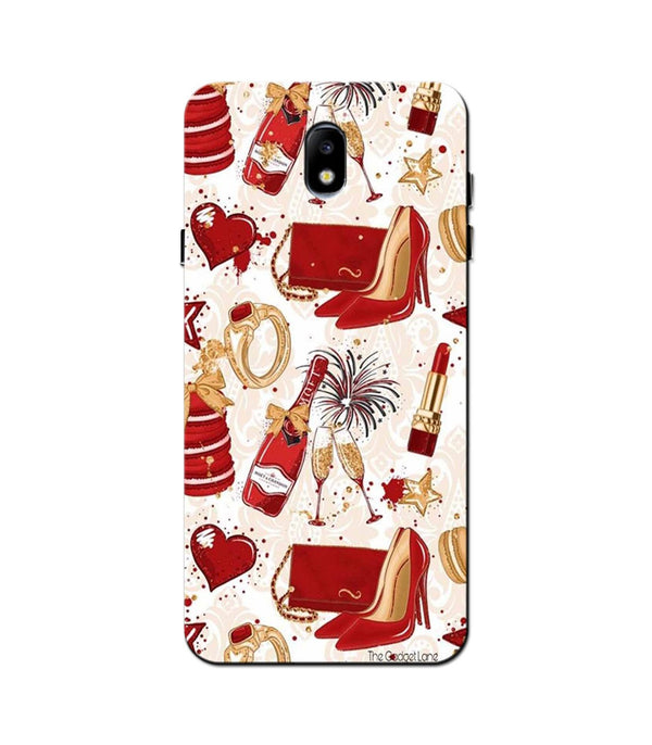 Girlish Mobile Back Case for Galaxy J5 Pro  (Design - 312)