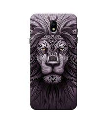 Lion Mobile Back Case for Galaxy J3 Pro  (Design - 315)