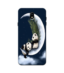 Panda Moon Mobile Back Case for Galaxy J7 Pro   (Design - 318)