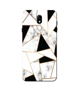 Marble Texture Mobile Back Case for Galaxy J7 Pro   (Design - 322)