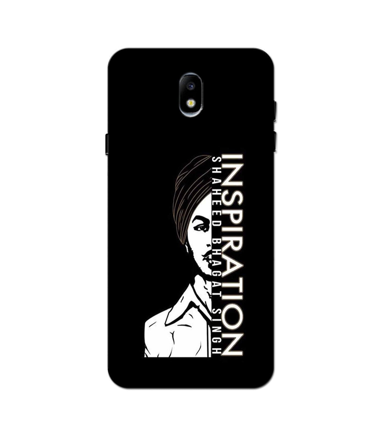 Bhagat Singh Mobile Back Case for Galaxy J3 Pro  (Design - 329)