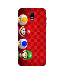 Mario Mobile Back Case for Galaxy J3 Pro  (Design - 337)