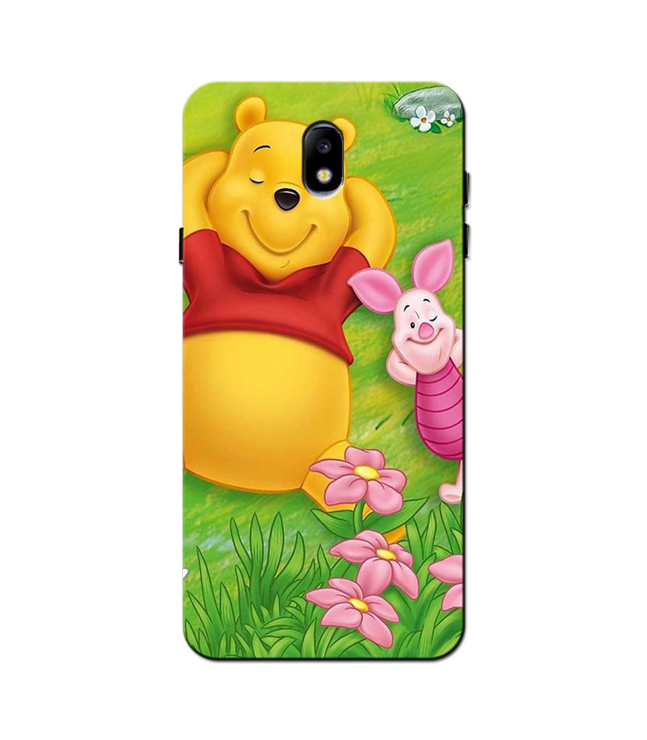 Winnie The Pooh Mobile Back Case for Galaxy J3 Pro  (Design - 348)