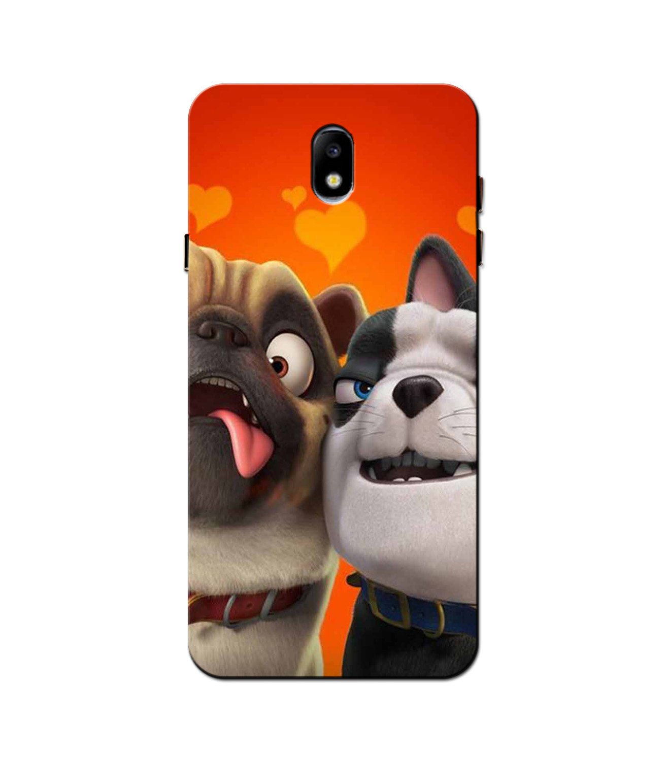 Dog Puppy Mobile Back Case for Galaxy J5 Pro  (Design - 350)