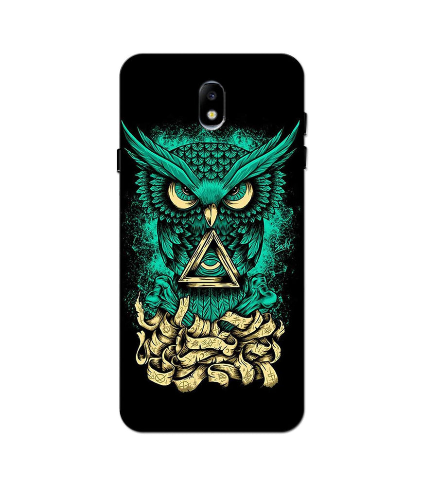 Owl Mobile Back Case for Galaxy J3 Pro  (Design - 358)