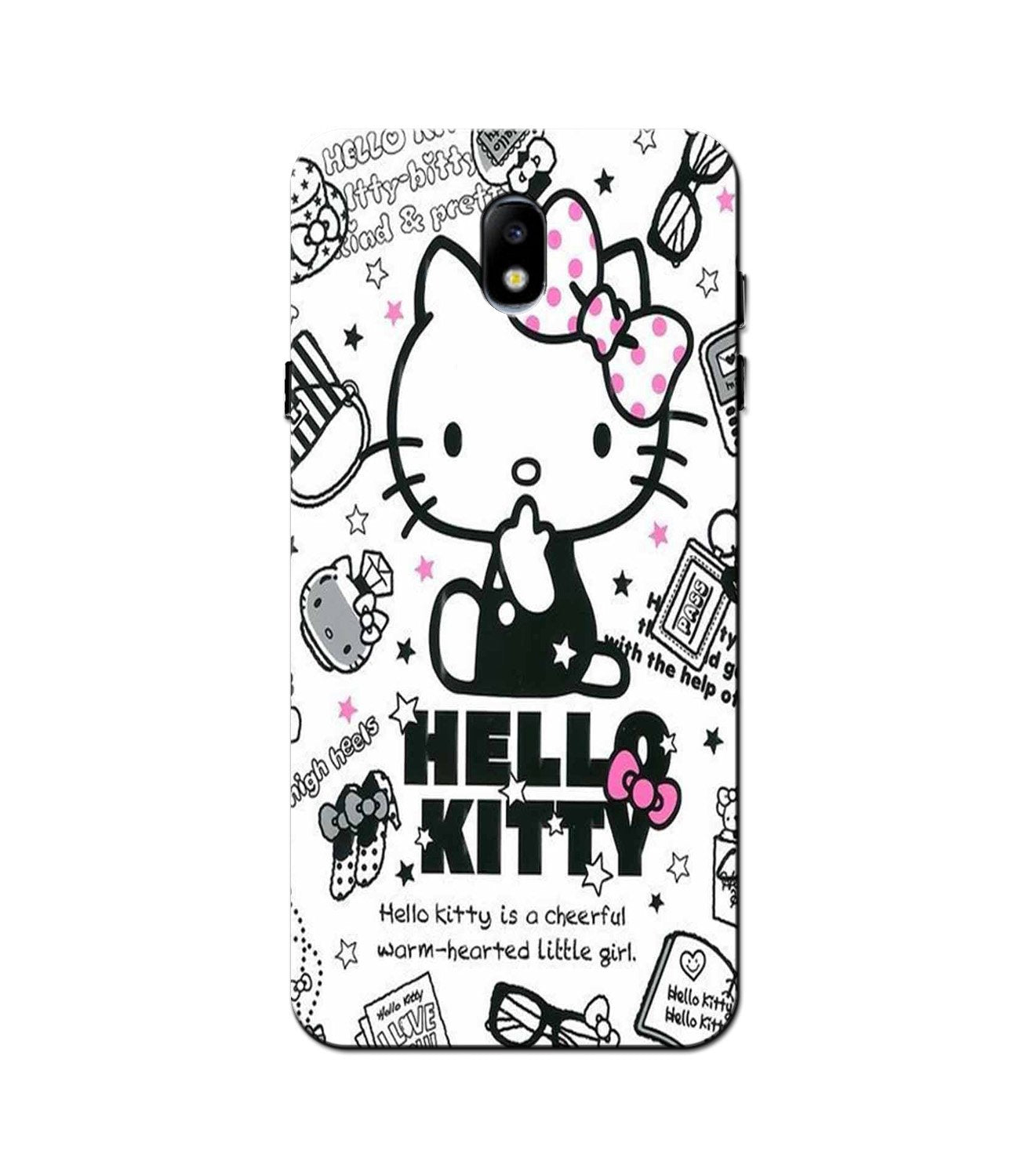 Hello Kitty Mobile Back Case for Galaxy J3 Pro  (Design - 361)