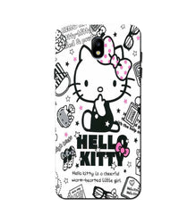Hello Kitty Mobile Back Case for Galaxy J5 Pro  (Design - 361)