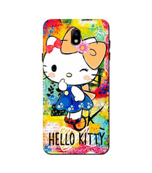 Hello Kitty Mobile Back Case for Galaxy J3 Pro  (Design - 362)