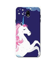 Unicorn Mobile Back Case for Galaxy J5 Pro  (Design - 365)