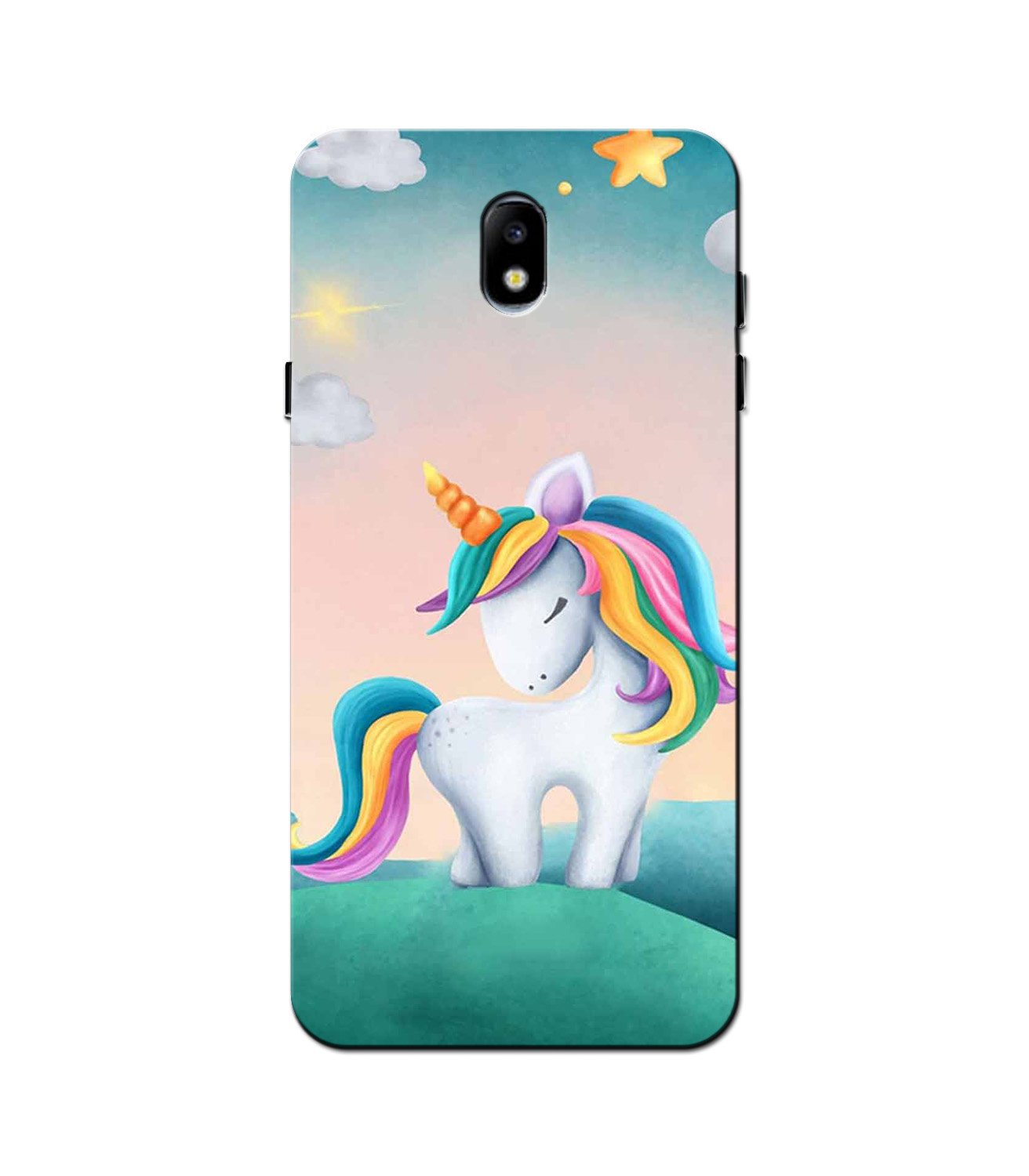 Unicorn Mobile Back Case for Galaxy J3 Pro  (Design - 366)