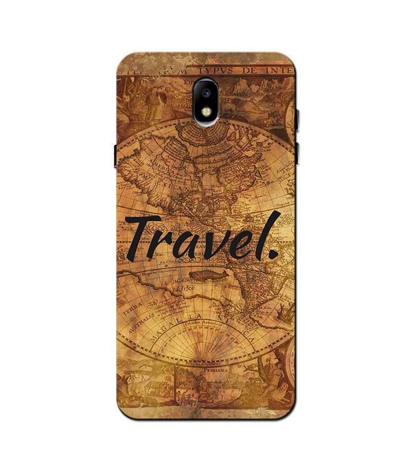 Travel Mobile Back Case for Galaxy J5 Pro  (Design - 375)