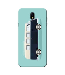 Travel Bus Mobile Back Case for Galaxy J3 Pro  (Design - 379)
