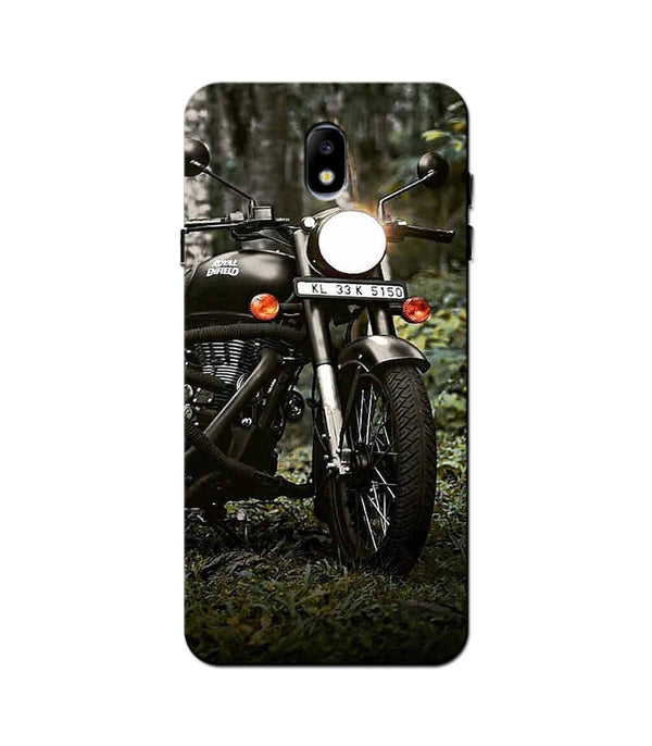Royal Enfield Mobile Back Case for Galaxy J3 Pro  (Design - 384)