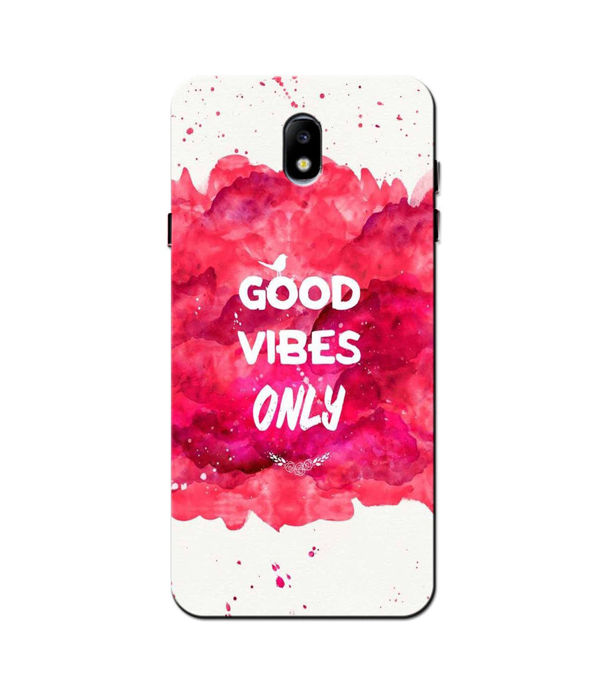 Good Vibes Only Mobile Back Case for Galaxy J5 Pro  (Design - 393)