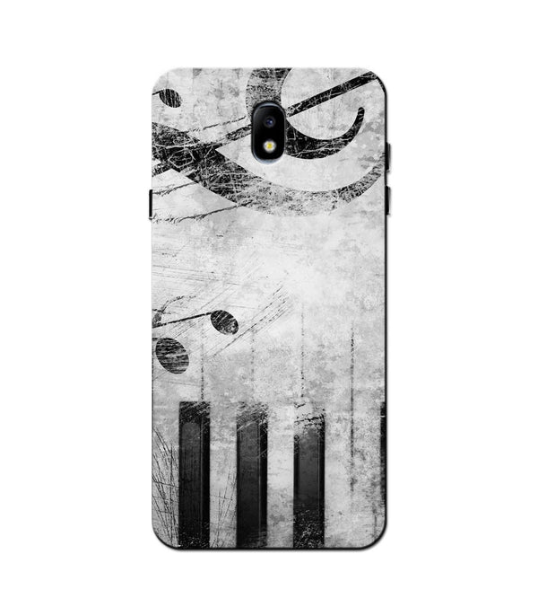 Music Mobile Back Case for Galaxy J3 Pro  (Design - 394)