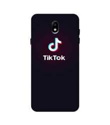 Tiktok Mobile Back Case for Galaxy J3 Pro  (Design - 396)