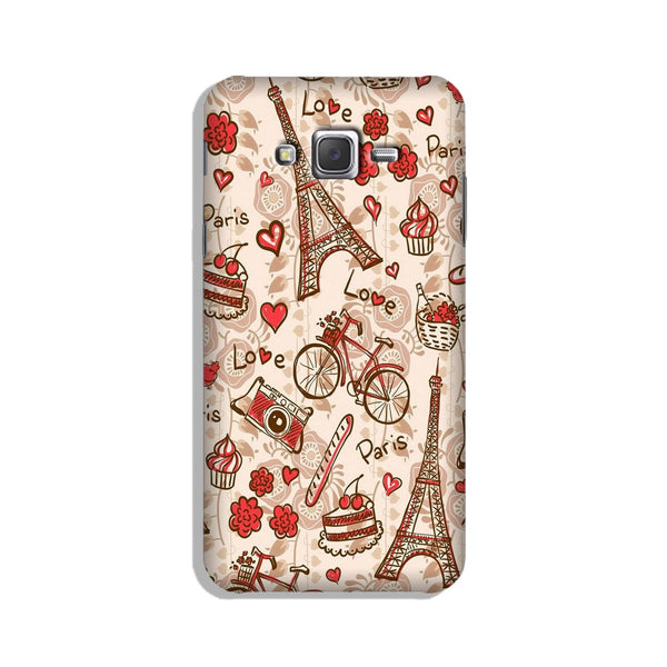 Love Paris Case for Galaxy J7 Nxt  (Design - 103)