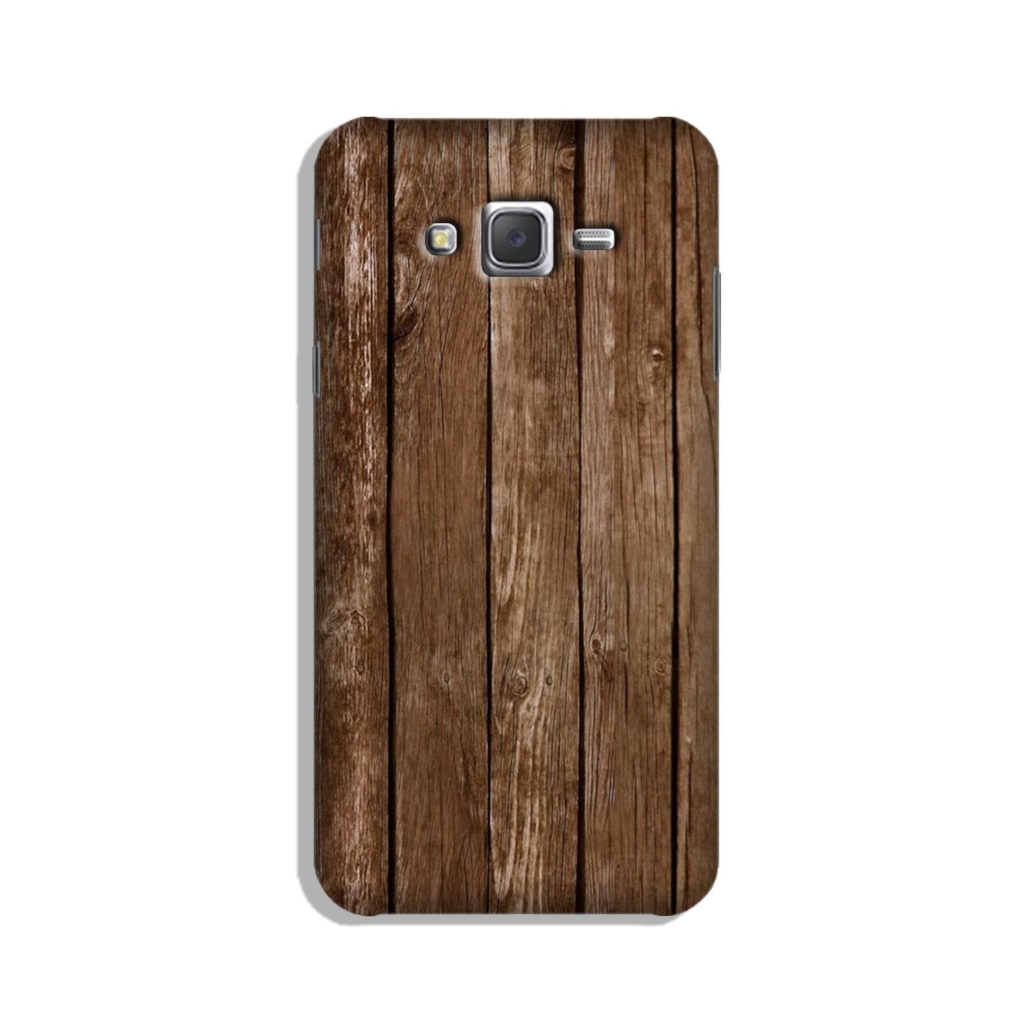 Wooden Look Case for Galaxy J7 (2015)  (Design - 112)
