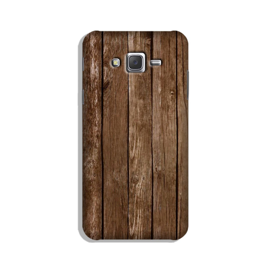 Wooden Look Case for Galaxy J7 (2015)  (Design - 112)