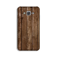 Wooden Look Case for Galaxy J3 (2015)  (Design - 112)