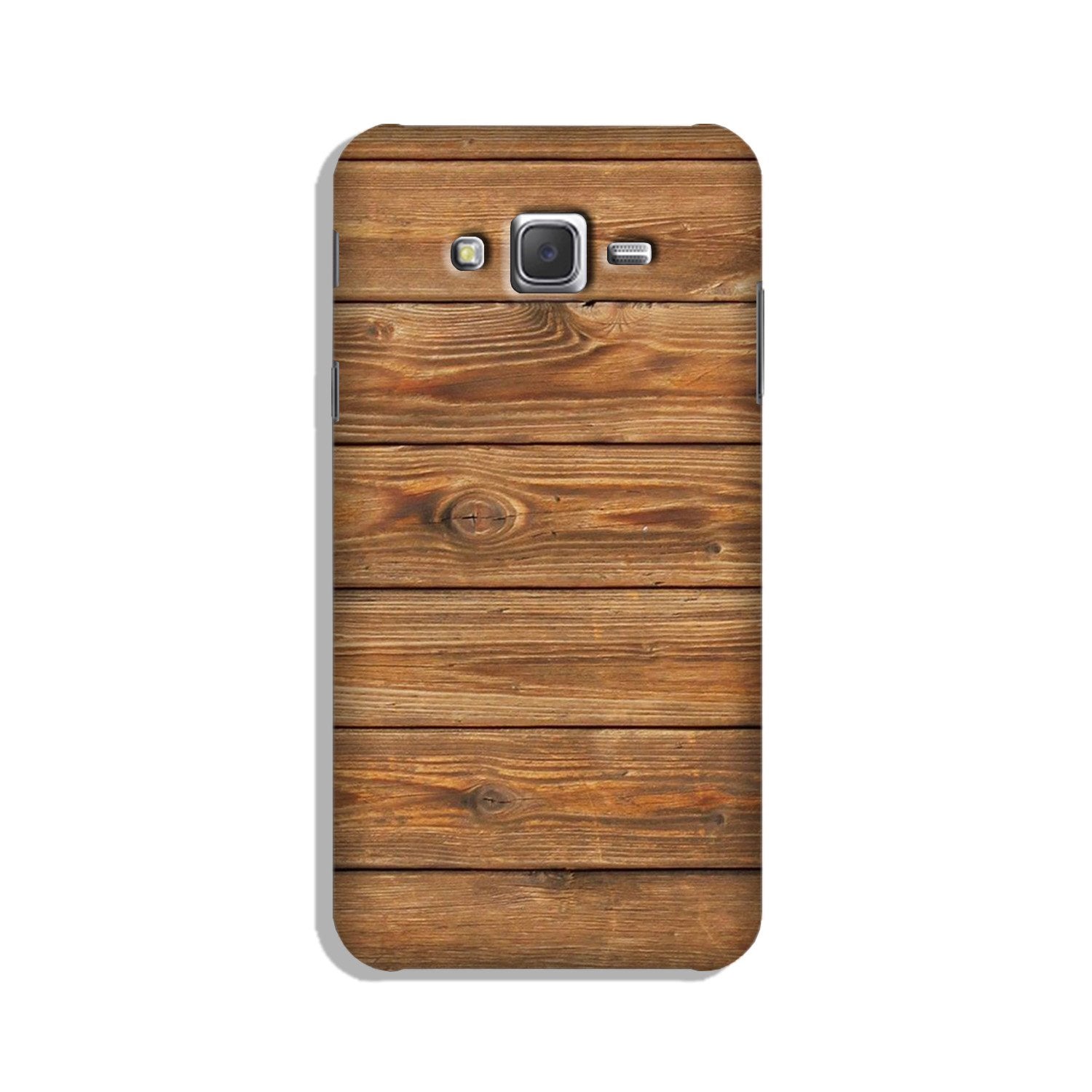 Wooden Look Case for Galaxy J3 (2015)  (Design - 113)