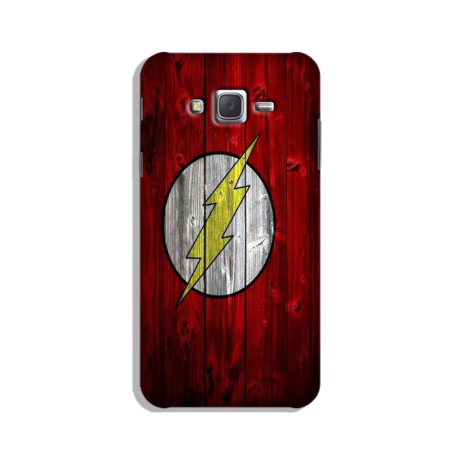 Flash Superhero Case for Galaxy E7  (Design - 116)
