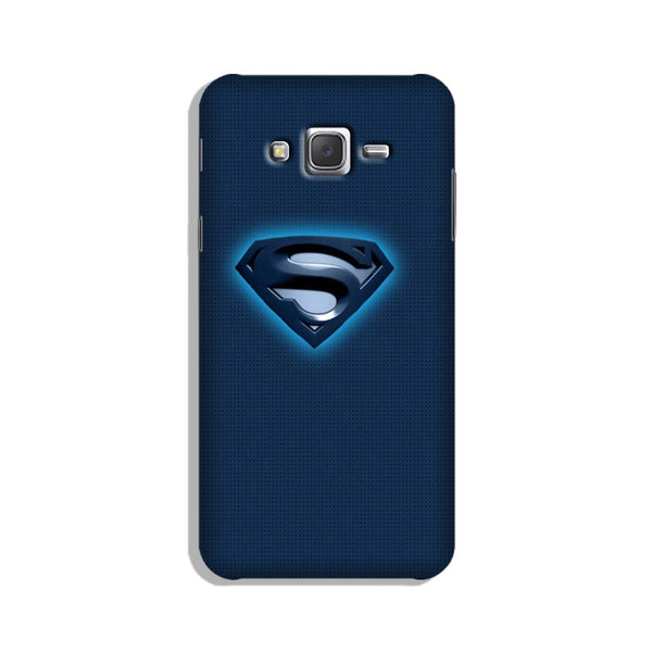 Superman Superhero Case for Galaxy J7 (2015)  (Design - 117)