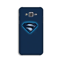 Superman Superhero Case for Galaxy J3 (2015)  (Design - 117)