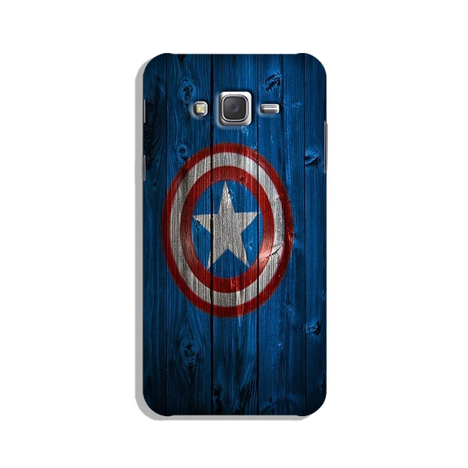 Captain America Superhero Case for Galaxy J7 Nxt  (Design - 118)