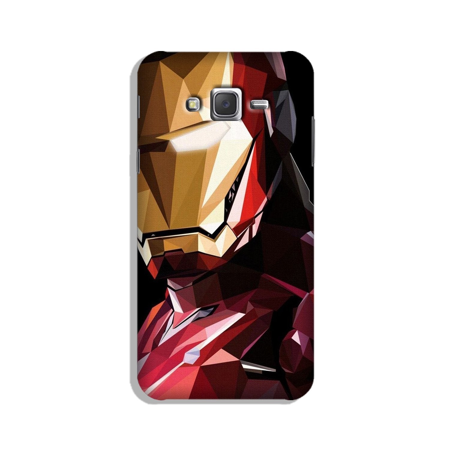 Iron Man Superhero Case for Galaxy E7  (Design - 122)