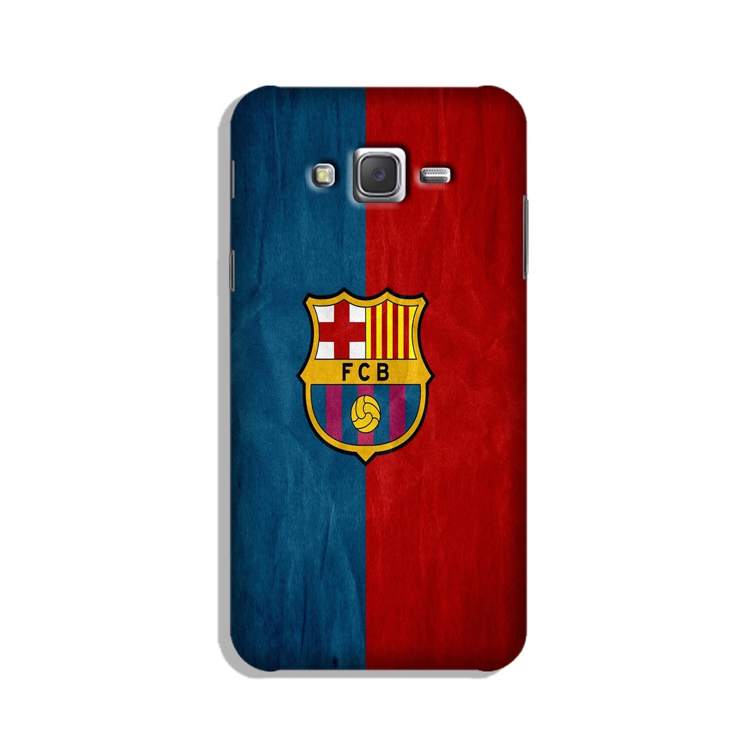 FCB Football Case for Galaxy J2 (2015)  (Design - 123)