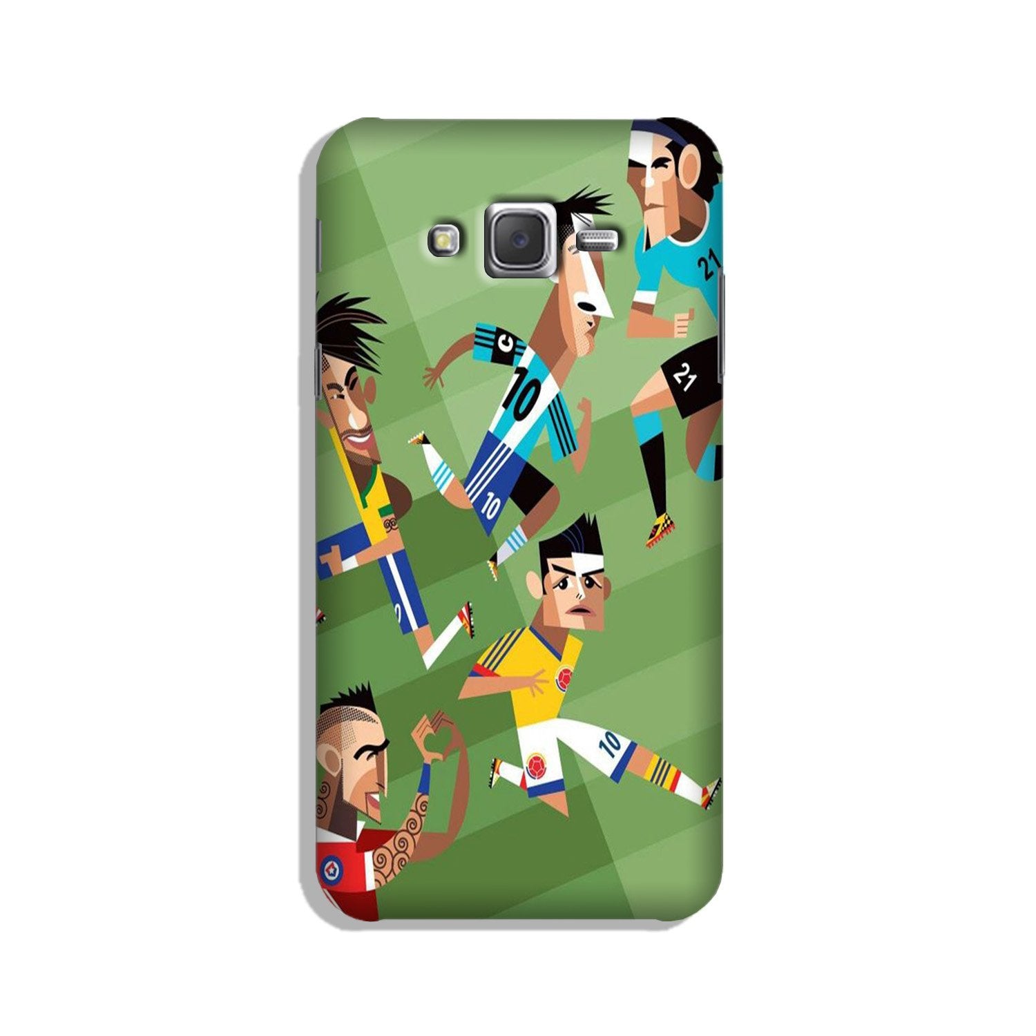 Football Case for Galaxy J7 (2015)  (Design - 166)