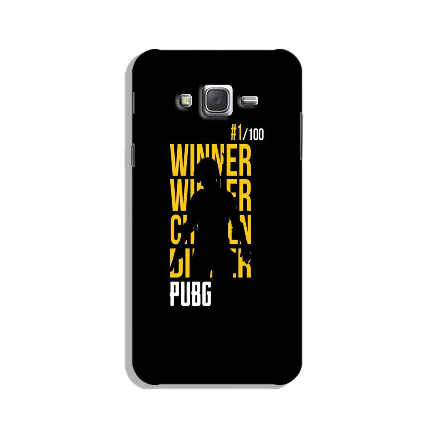 Pubg Winner Winner Case for Galaxy J7 Nxt  (Design - 177)