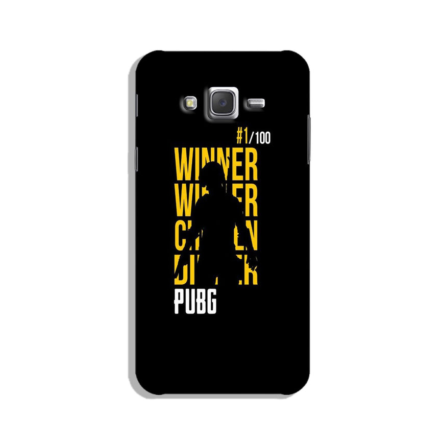 Pubg Winner Winner Case for Galaxy J2 (2015)  (Design - 177)