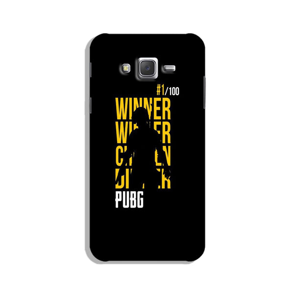 Pubg Winner Winner Case for Galaxy J3 (2015)  (Design - 177)