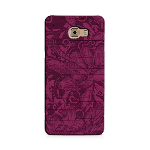 Purple Backround Case for Galaxy C9/ C9 Pro