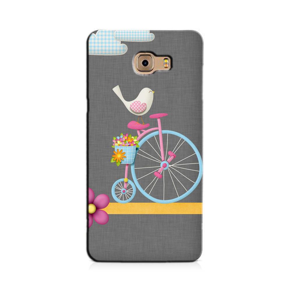 Sparron with cycle Case for Galaxy C9/ C9 Pro