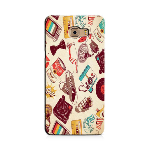 Vintage Case for Galaxy C9/ C9 Pro