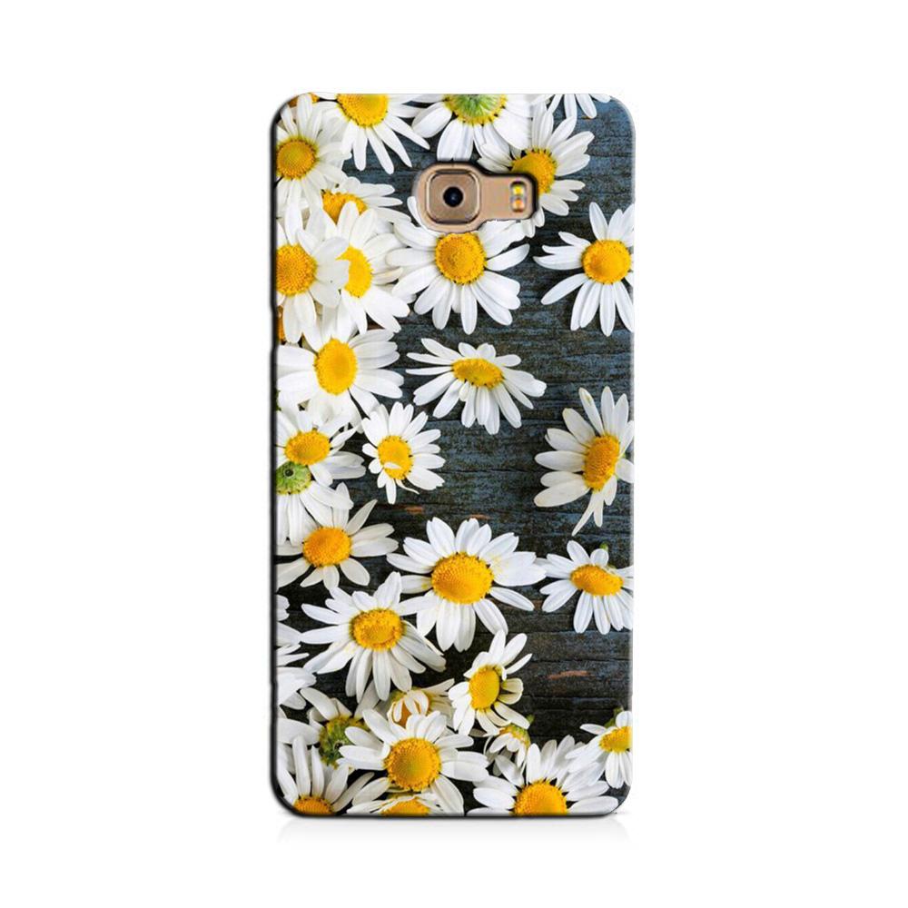 White flowers2 Case for Galaxy C7/ C7 Pro