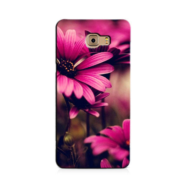 Purple Daisy Case for Galaxy C9/ C9 Pro