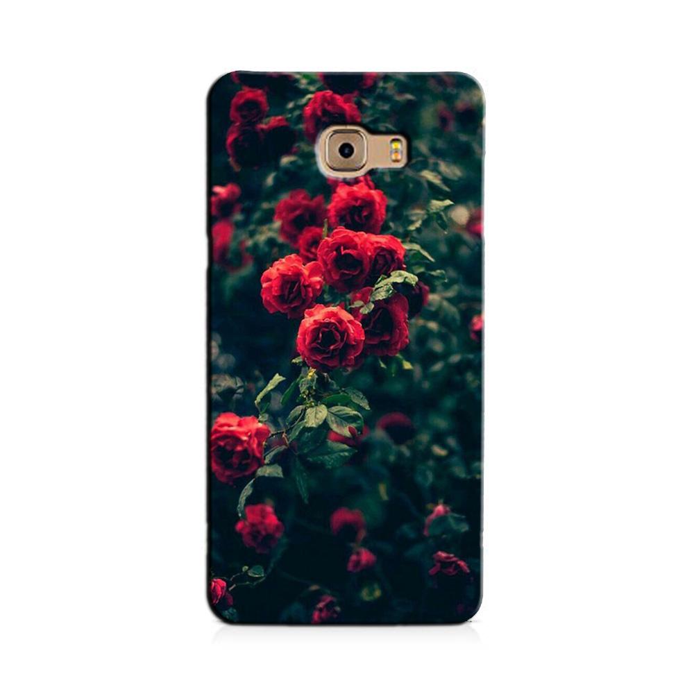 Red Rose Case for Galaxy C7/ C7 Pro