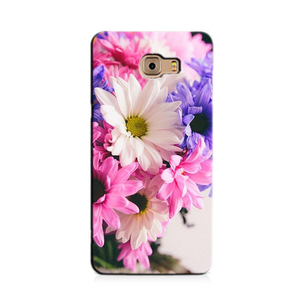 Coloful Daisy Case for Galaxy J7 Max