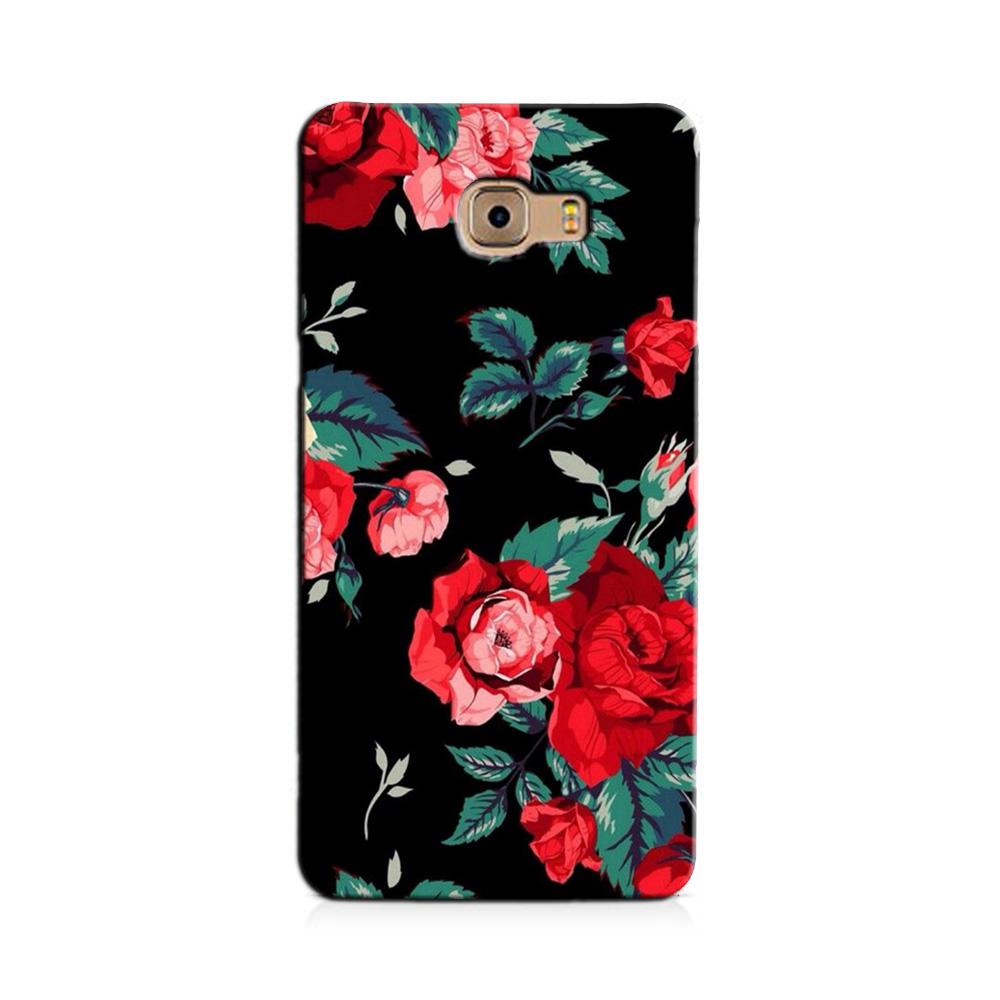 Red Rose2 Case for Galaxy C7/ C7 Pro