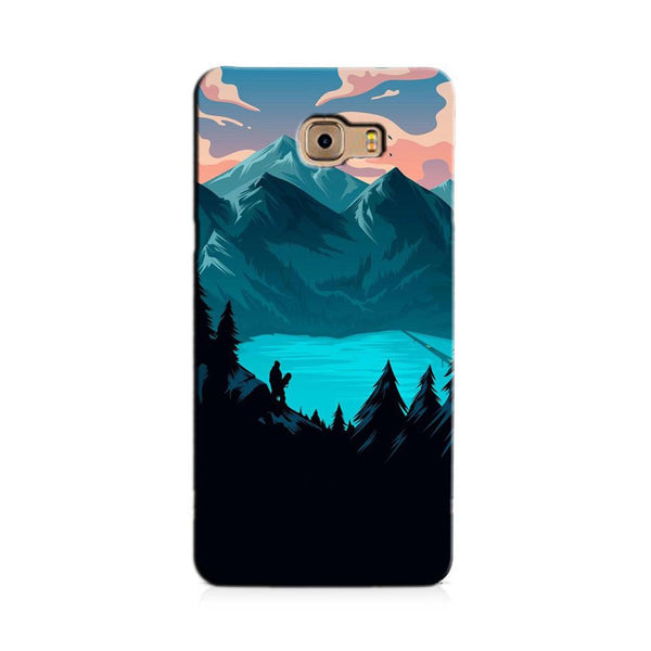 Mountains Case for Galaxy A9/A9 Pro (Design - 186)