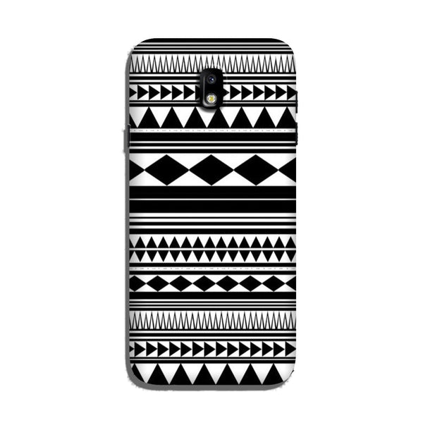 Black white Pattern Case for Galaxy J7 Pro