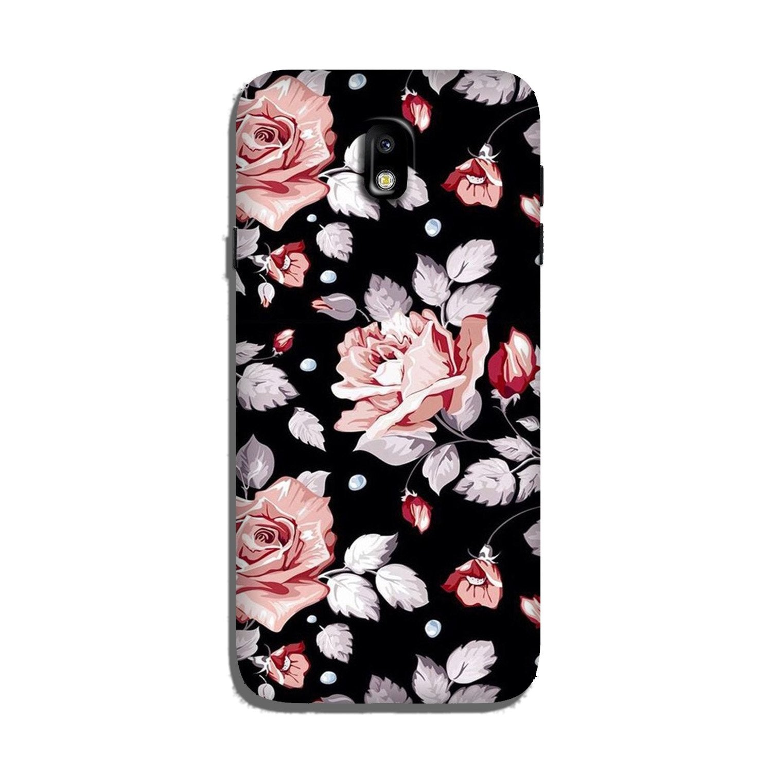 Pink rose Case for Galaxy J7 Pro