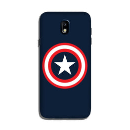 Captain America Case for Galaxy J7 Pro
