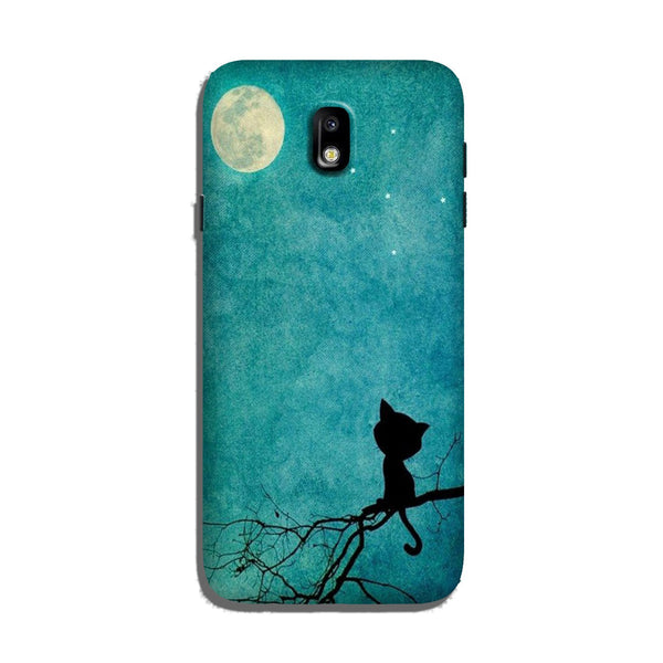 Moon cat Case for Galaxy J3 Pro