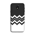 Black white Pattern2Case for Galaxy J7 Pro