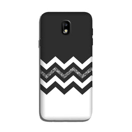 Black white Pattern2Case for Galaxy J3 Pro